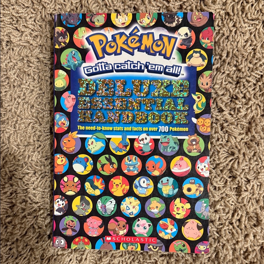 Scholastic Pokémon Handbook with Colorful Characters